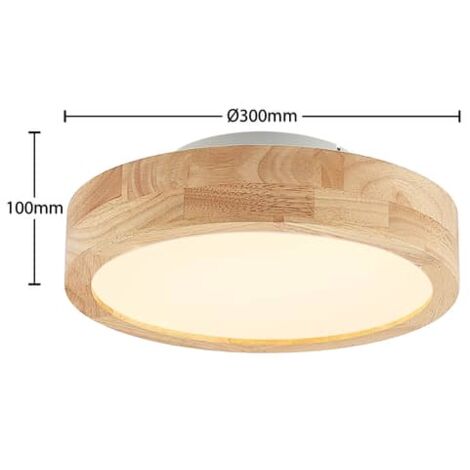 [GEBRAUCHT] Lindby Lanira Led Deckenlampe Hängelampe Lampe Leuchte 17,5 W Eichenholz 30 Cm547 B-Ware
