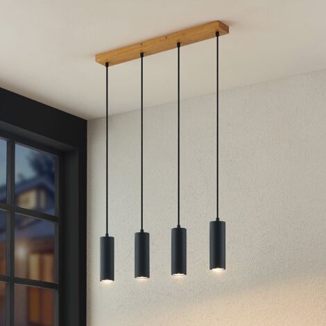 [GEBRAUCHT] Lindby Maniva Pendelleuchte Deckenlampe Hängeleuchte Lampe Leuchte Gu10 Holz71 B-Ware