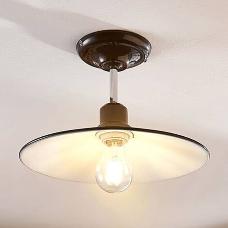 [GEBRAUCHT] Lindby Schwarze Metalldeckenlampe Phinea Deckenlampe Deckenlicht Leuchte Lampe B-Ware