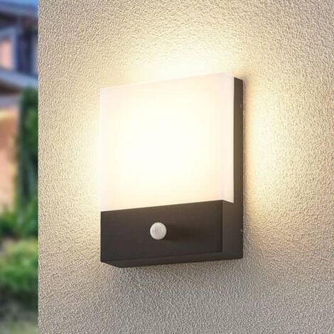 [GEBRAUCHT] Lindby Vanira Led Wandleuchte Wandleuchte Lampe Leuchte Für Außen Mit Sensor B-Ware