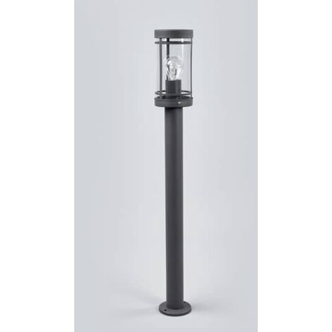 [GEBRAUCHT] Lindby Wegelampe Djori In Dunkelgrau Gartenleuchte Sockelleuchte Wegelicht E27 B-Ware