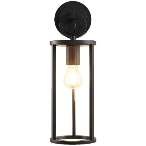 [GEBRAUCHT] Lucande Emmeline Außenwandleuchte Gartenleuchte Wandleuchte Laternenform Lampe B-Ware