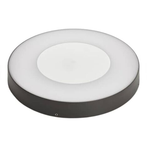[GEBRAUCHT] Lucande Led Außen Deckenlampe Sora Deko Terrassenleuchte Rund Sensorleuchte La396 B-Ware