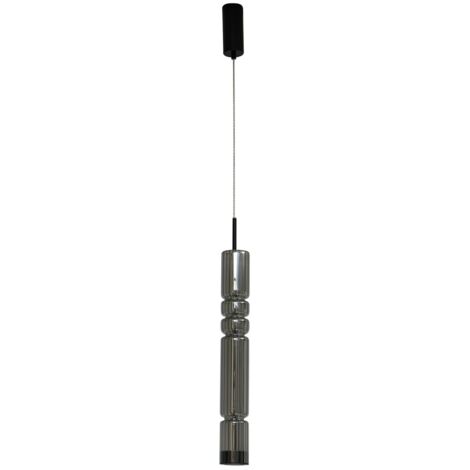 [GEBRAUCHT] Lucande Led Hängeleuchte Christelle Schwarz ø 8 Cm Glas Deckenlampe Lampe Spot B-Ware