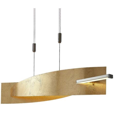 [GEBRAUCHT] Lucande Led Hängeleuchte Marija Pendelleuchte Deckenlampe Leuchte Gold Led 24 W B-Ware