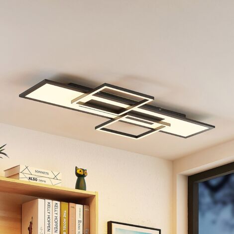 [GEBRAUCHT] Lucande Narumi Led Deckenlampe Cct 110 Cm Schwarz Deckenleuchte Lampe Leuchte B-Ware