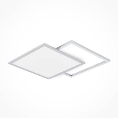 [GEBRAUCHT] Lucande Senan Led Deckenlampe Deckenlampe Lampe Leuchte Decke Silber Dimmbar B-Ware
