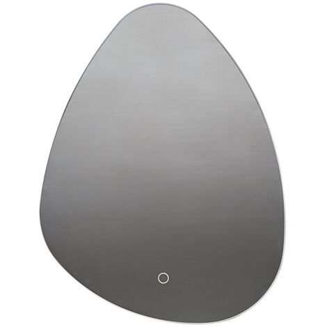 [GEBRAUCHT] Lucande Spiegel Celestiel Led Badezimmerspiegel Tropfenförmiger Spiegel B-Ware