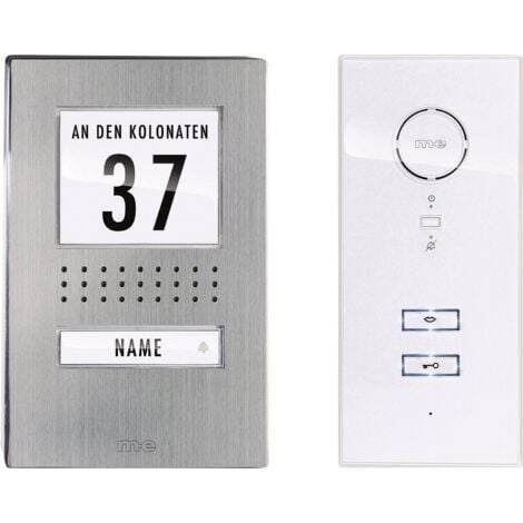 [GEBRAUCHT] M-E modern electronics Vistadoor 111 WW Türsprechanlage Kabelgebunden Edelstahl