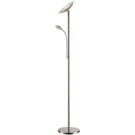 [GEBRAUCHT] Malea Led Deckenfluter Deckenlampe Deckenleuchte Lampe Leuchte Lesearm Nickel749 B-Ware