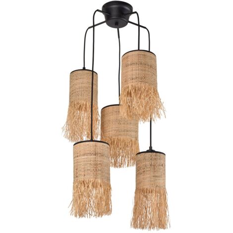 [GEBRAUCHT] Market Set Formentera Hängelampe 5 Flammig Rondell Deckenlampe Lampe Leuchte B-Ware