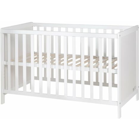 [GEBRAUCHT] Roba Kinderbett Hamburg Beistellbett Gitterbett Babybett Höhenverstellbar Weiß  B-Ware