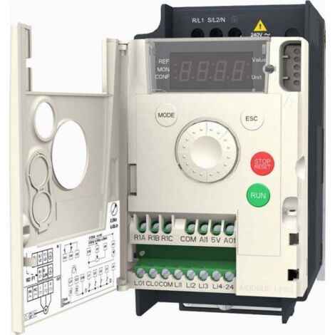 [GEBRAUCHT] Schneider Electric ATV12HU22M3 Frequenzumrichter Umrichter Kühlkörper