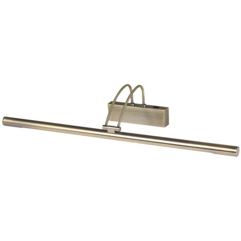 [GEBRAUCHT] Searchlight Led Bilderleuchte Piktura Altmessing Wandlampe Lampe Leuchte Spot467 B-Ware