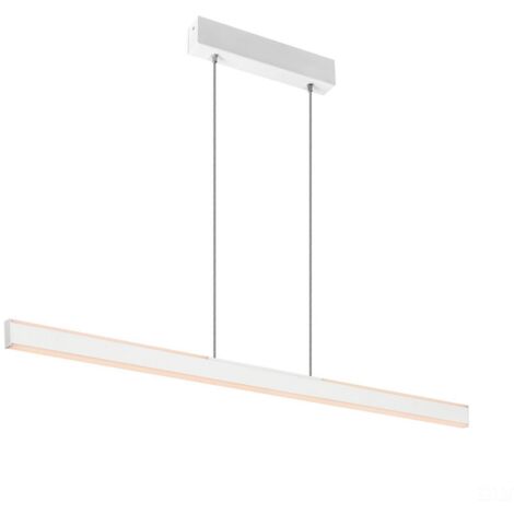 [GEBRAUCHT] Slv One Linear Led Hängeleuchte 104 Cm Weiß Deckenlampe Deckenleuchte Lampe Spot B-Ware