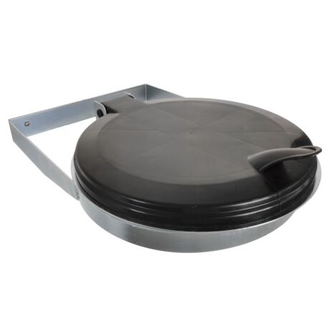 [GEBRAUCHT] Stier Müllsackhalter Abfallsammler Wandbefestigung Schwarz 120l Volumen Abfall   B-Ware