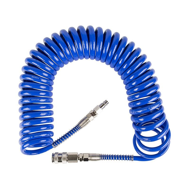 Image of Stier - gebraucht] Spiralschlauch Ssl 762/635 Druckluftschlauch 7,62 m Polyurethan 1/4'' B-Ware