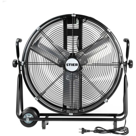 [GEBRAUCHT] Stier Trommelventilator Ventilator Lüfter 330 W Fahrbar Aluminium Rotorblätter293 B-Ware