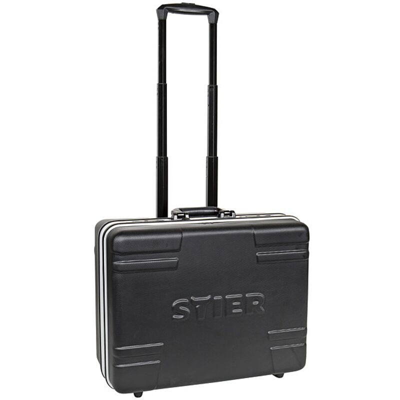 Image of [GEBRAUCHT] Stier Werkzeugkoffer Trolley Leer Hartschalenkoffer Zwei Skater Rollen 6,5 Kg B-Ware