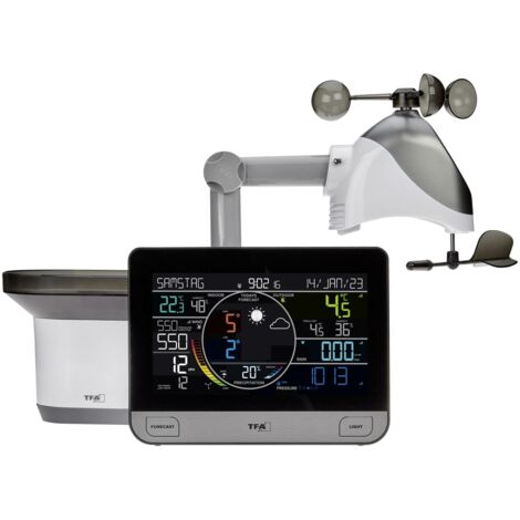 [GEBRAUCHT] Tfa Dostmann Wlan View Pro 35.8003.01 Wlan Wetterstation Funkwetterstation261 B-Ware