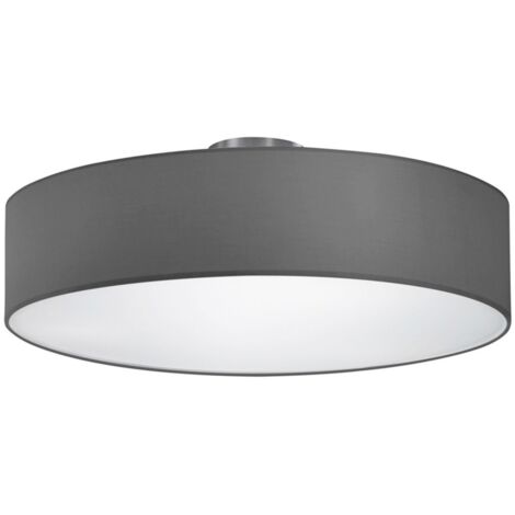 [GEBRAUCHT] Trio Lighting Deckenleuchte Hotel Nickel Matt Grau ø 50cm Deckenlampe Lampe Spot B-Ware