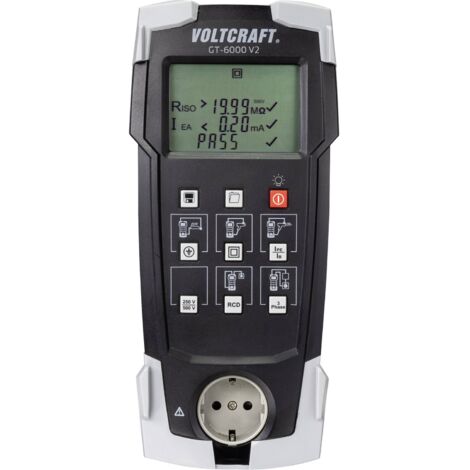[GEBRAUCHT] Voltcraft Gerätetester Prüfgerät Gt 6000 V2 Tester Kalibriert Iso B-Ware