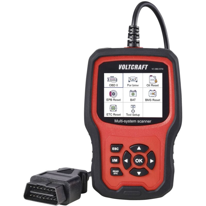 Image of Neuwertig] Voltcraft Vc Obd 9710 Obd Ii Diagnosetool Vc 14616100 Kfz Messgerät Messgerät B-Ware