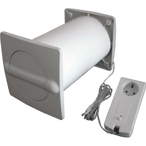 [GEBRAUCHT] Wallair N37215 Energiespar Mauerkasten Abluftventil Kunststoff Für Rohr ø 100 Mm B-Ware