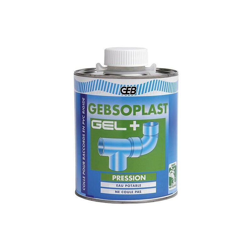 Gebsoplast GEL Colle pour PVC Boite 1000 ml