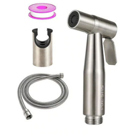 Gebürstetes Nickel Body Spa RV Duschset Hochdruckreinigerdüse Toilettensprühkombination