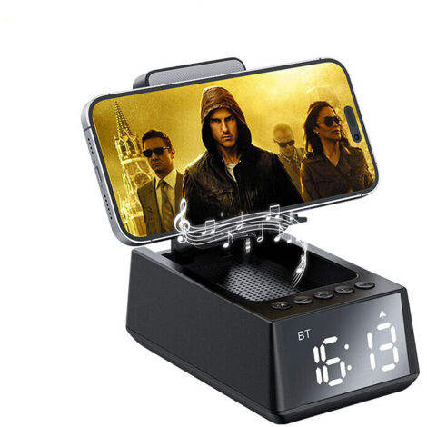 Geburtstagsgeschenke für Männer und Frauen, Handy-Ständer, Bluetooth-Lautsprecher mit rutschfester Unterseite, HD-Surround-Sound, cooles multifunktionales Gadget, einzigartiges Geschenk für