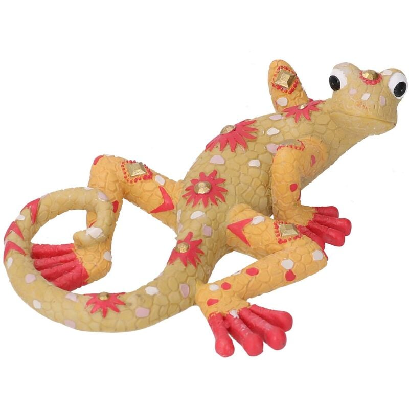Gecko en céramique cm14,5x10,5h5,5