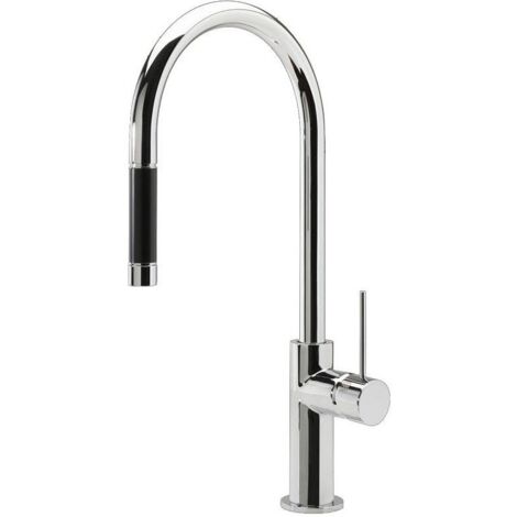 Geda KT21E Mura Miscelatore cucina con doccetta - cromo KT21E 1