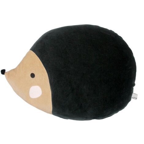 GEDEON - Coussin Déhoussable 30 x 50 cm Coton Velours Forme Herisson