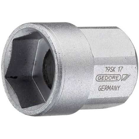 GEDORE 2521539 - Clé à douille 1/2" courte, 10 mm , 19 SK 10