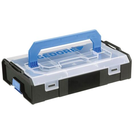 Gedore 2950529 Werkzeugkasten unbestückt Kunststoff Schwarz, Transparent