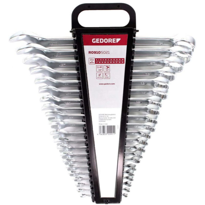 Image of 3300995 R09105024 6-32mm Combination spanner set 24pcs - Gedore