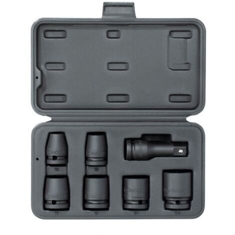GEDORE 3437426 - Coffret de douilles impact 1/2" 10-24 mm , K 19-007