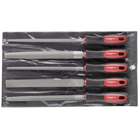 Gedore 4060833015974 Set di lime rosse e nere