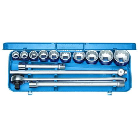 GEDORE 6280420 - Jeu de clés à douille 3/4" 14 pcs profil UD 22-50 mm , D 32 EMU-2
