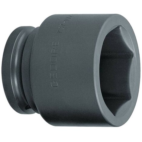 GEDORE 6329100 - Embout de Douille impact 1,1/2" hexagone 90 mm , K 37 90