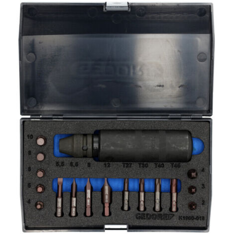 Gedore 6654600 Set d'extracteurs de vis