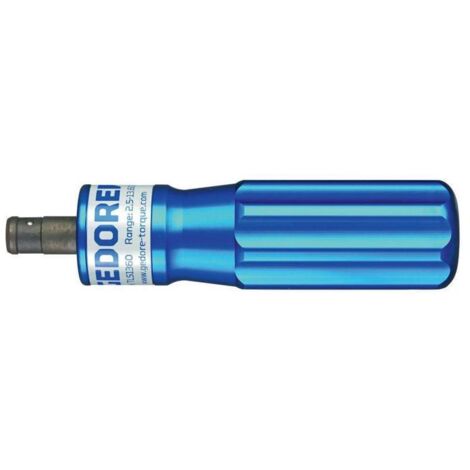 Gedore 755-03 Tournevis dynamométrique 0.27 - 1.35 Nm DIN EN ISO 6789