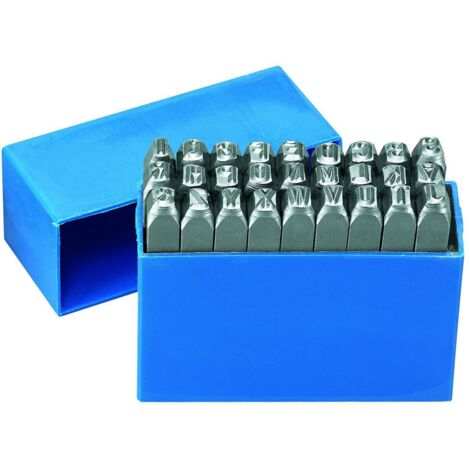 GEDORE 8605220 - lettres perforées 27 pièces , 2201-6