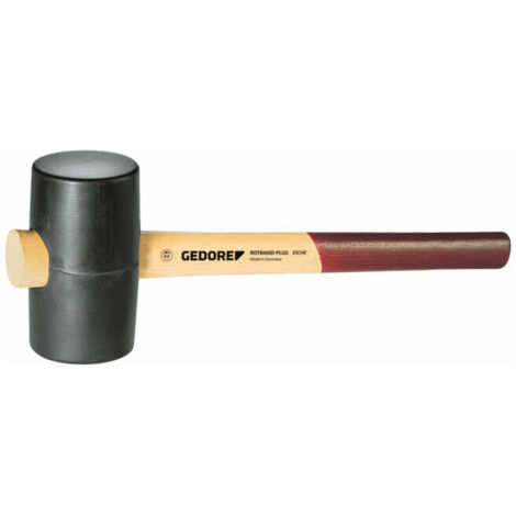 GEDORE 8826740 - Maillet en caoutchouc avec manche en cendre, d 55 mm , 227 E-1