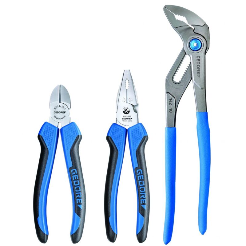Gedore - 3012859 - Jeu de pinces 3 pièces , s 8393