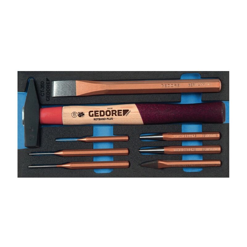 Image of Modulo utensile 1500 CT1-350 8 PCS.1 / 3-modulo Impact Tool Set geder 2309041 - Gedore