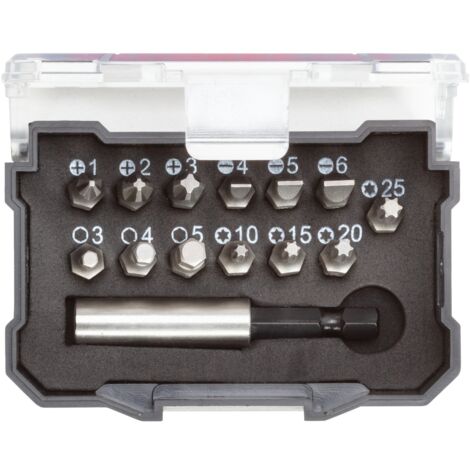 Gedore Bit-Box 1/4 PH+SL+TX+6-kant+Bithalter 14-tlg.