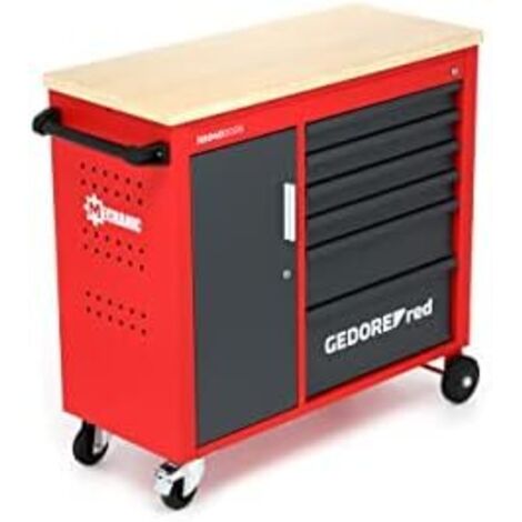 GEDORE  Carrello da officina MECHANIC PLUS  6 cassetti  alt x
