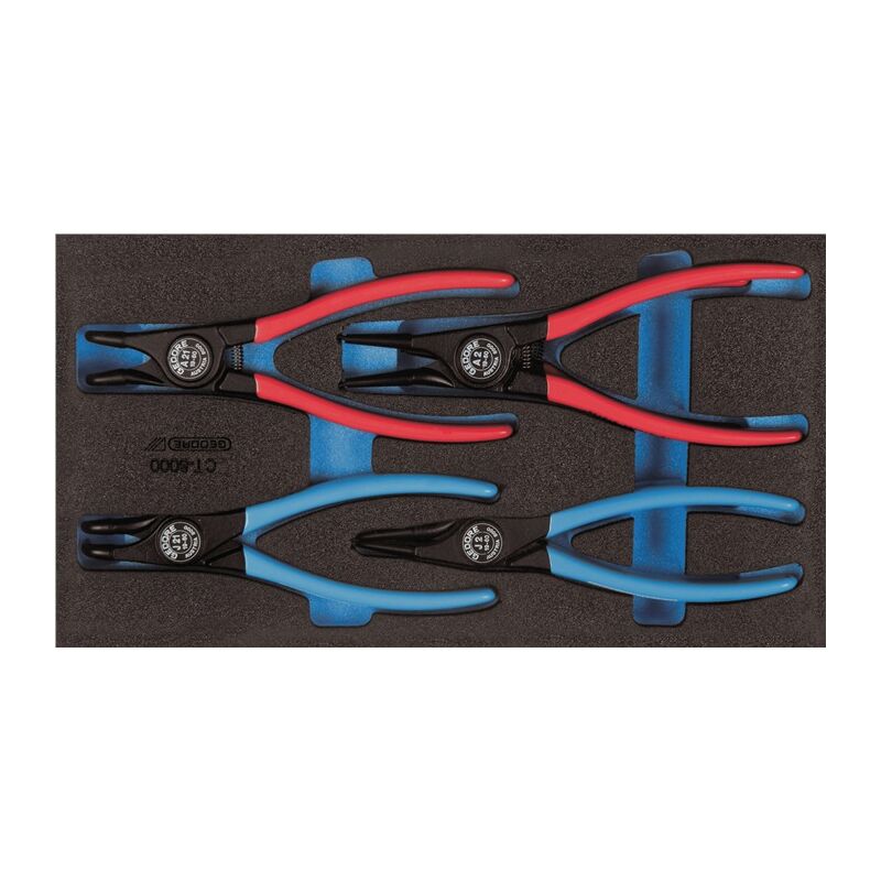 Image of Modulo utensile 1500 CT1-8000 6 PCS.1 / 3 moduli Zangenset 2309181 - Gedore